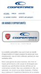 Mobile Screenshot of coopertire.fr